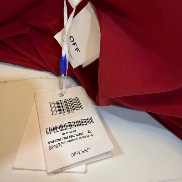 Off-White Arrow Quilt Over Shirt - XL - New - Picture 5 of 5